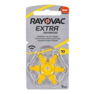 Rayovac 110 Years 10 Numara Kulaklık Pili 6'lı