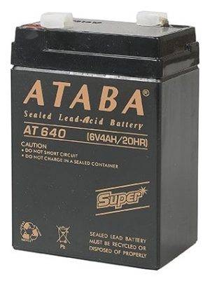Ataba AT-640 6V 4Ah Kuru Akü