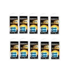 Duracell 675 Kulaklık Pili 60'lı