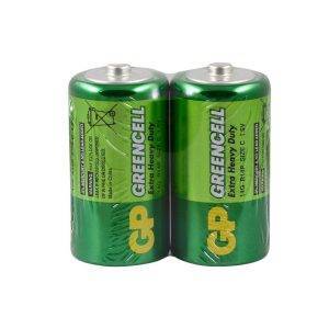 GP GREENCELL EXTRA HEAVY DUTY C R14 ORTA PİL 1 KUTU (24 ADET) - Görsel 2