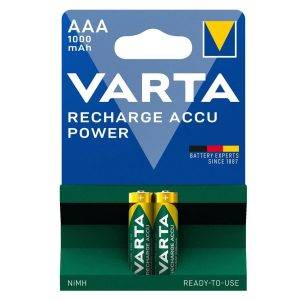 Varta 1000mAh AAA Şarj Edilebilir Kalem Pil 2'li Paket